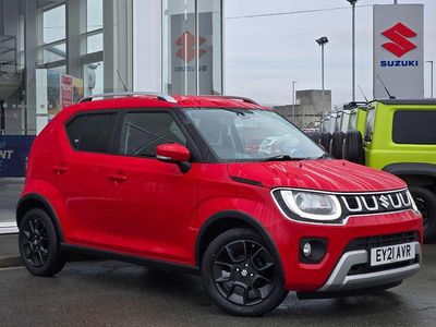 Red Used 2021 Suzuki Ignis SZ5 Hatchback | £13,295 (Fair price)