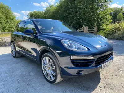 Used Porsche Cayenne Diesel 2012 Blue SUV