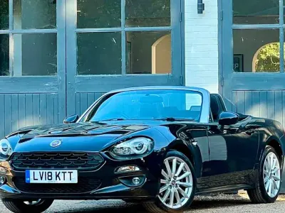 Used Fiat 124 Spider Lusso 140 HP (102 kW) 2017 Black Cabriolet
