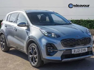 Used Kia Sportage GT-Line 134 HP (98 kW) 2021 Silver SUV
