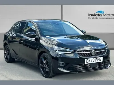 Used Vauxhall Corsa 100 HP (73 kW) 2023 Black Hatchback