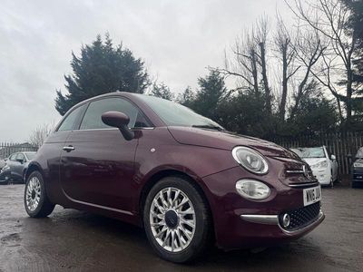 Used Fiat 500 Lounge 69 HP (50 kW) 2016 Red Hatchback