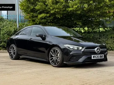 Used Mercedes CLA35 AMG Premium 306 HP (225 kW) 2020 Black Coupe