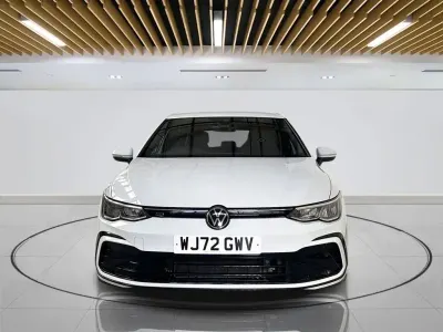 Used VW Golf VIII R-line 150 HP (110 kW) 2022 White Hatchback