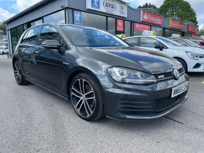 Usado VW Golf VII GTD 2015 Gris Utilitario