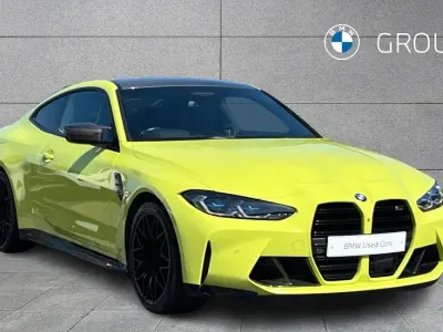 Used BMW M4 Competition Edition 510 HP (375 kW) 2021 Yellow Coupe