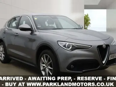 Used Alfa Romeo Stelvio Edizione Speciale 210 HP (154 kW) 2018 Grey SUV