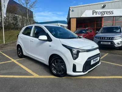 Second-hand Kia Picanto 62 CP (45 kW) 2025 Alb Hatchback