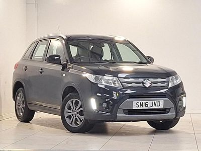 Black Used 2016 Suzuki Vitara SZ4 SUV | £7,998 (Expensive)