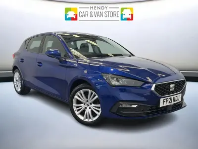 Used Seat Leon SE Dynamic 2021 Blue Hatchback