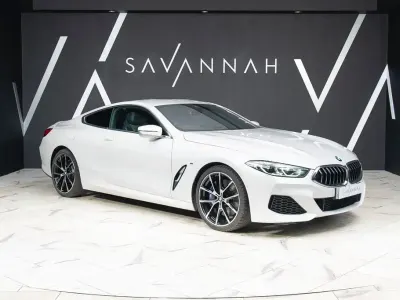 Begagnad BMW 840 M Sport 333 HK (244 kW) 2021 Vit Sportkupé