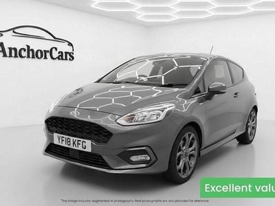 Grey Used 2018 Ford Fiesta ST-Line X Hatchback | £8,990 (Fair price)