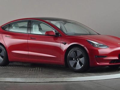 Used Tesla Model 3 Long Range AWD 258 kW (351 HP) 2021 Red Sedan