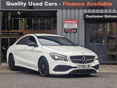 White Used 2018 Mercedes CLA200 AMG line Sedan | £14,990 (Fair price)