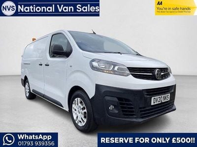 White Used 2020 Vauxhall Vivaro S MPV | £9,880 (Good price)