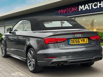 Usado Audi Cabriolet S-Line 2017 Cinzento Cabrios