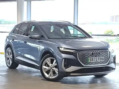 Used Audi Q4 e-tron S-Line 219 kW (299 HP) 2023 Blue SUV