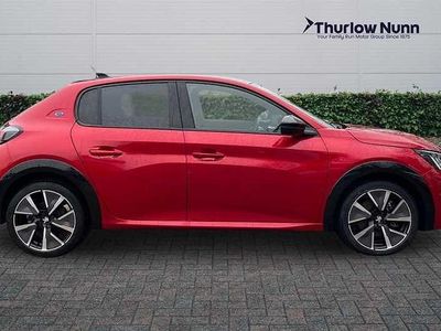 Used Peugeot e-208 Premium 100 kW (136 HP) 2023 Red Hatchback