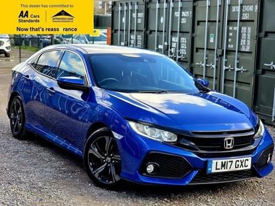 Used Honda Civic SR 129 HP (94 kW) 2017 Blue Hatchback