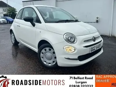 Used Fiat 500 Pop 69 HP (50 kW) 2017 White Hatchback