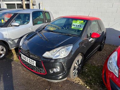 Black Used 2013 Citroën DS3 Hatchback | £4,599 (Expensive)