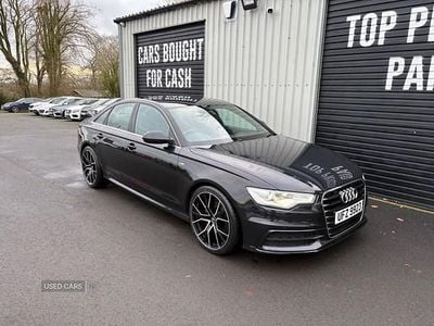Begagnad Audi A6 S-Line 177 HK (130 kW) 2014 Svart Sedan