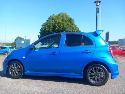 Used Nissan Micra 80 HP (58 kW) 2011 Blue Hatchback