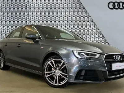Used Audi A3 S-Line 150 HP (110 kW) 2019 Grey Sedan