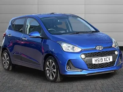 Used Hyundai i10 Premium SE 87 HP (63 kW) 2019 Blue Hatchback