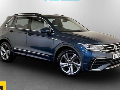Used VW Tiguan R-line Edition 150 HP (110 kW) 2022 Blue SUV