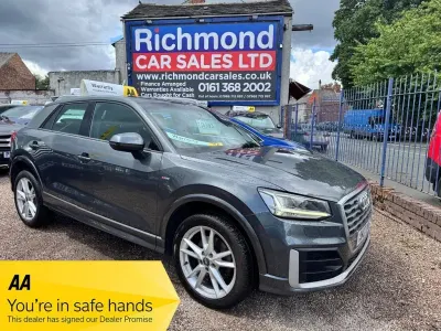 Used Audi Q2 S-Line 116 HP (85 kW) 2017 Grey SUV