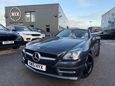 Grey Used 2015 Mercedes SLK200 AMG Cabriolet | £11,750 (Fair price)