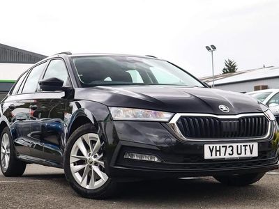 Used Skoda Octavia SE Technology 200 HP (147 kW) 2023 Black Estate