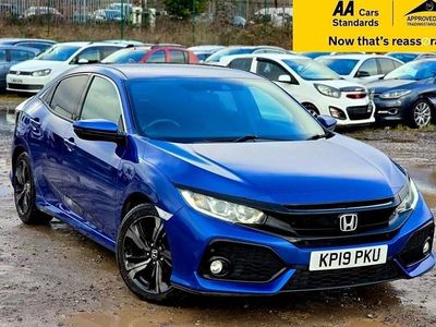 Blue Used 2019 Honda Civic SR Hatchback | £10,988 (Fair price)