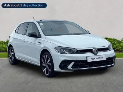 Used VW Polo R-line 110 HP (80 kW) 2023 White Hatchback