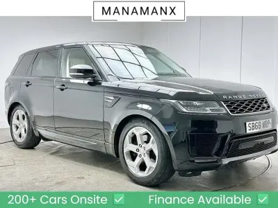 Used Land Rover Range Rover Sport HSE 300 HP (220 kW) 2018 Black SUV