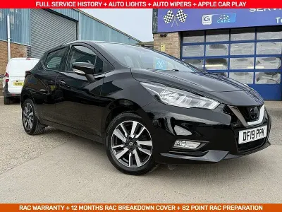Used Nissan Micra Acenta 2019 Black Hatchback