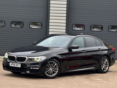 Used BMW 520 M Sport 2018 Black Sedan
