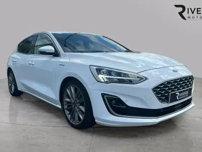 Used Ford Focus Vignale 125 HP (91 kW) 2019 White Hatchback