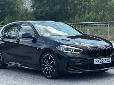 Used BMW 118 M Sport 136 HP (100 kW) 2022 Black Hatchback