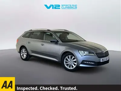 Used Skoda Superb SE Technology 150 HP (110 kW) 2021 Grey Estate