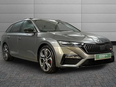 Used Skoda Octavia vRS 196 HP (144 kW) 2023 Grey Estate