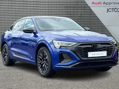 Used Audi Q8 e-tron Black Edition 250 kW (340 HP) 2024 Blue SUV