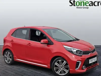Used Kia Picanto GT-Line 67 HP (49 kW) 2017 Red Hatchback