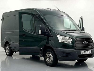 Used Ford Transit 125 HP (91 kW) 2015 Green Van