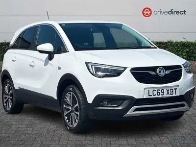 Used Vauxhall Crossland X Elite 130 HP (95 kW) 2019 White SUV