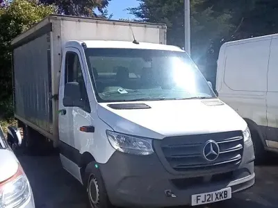 Begagnad Mercedes Sprinter 2021 Vit Van