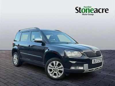 Used Skoda Yeti Outdoor Drive 109 HP (80 kW) 2017 Black SUV