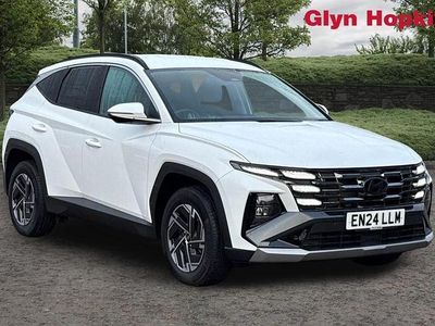 White Used 2024 Hyundai Tucson Advanced SUV | £24,705 (Good price)