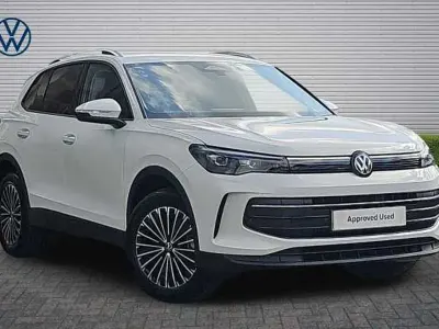 New VW Tiguan Match 150 HP (110 kW) 2026 Pure white SUV